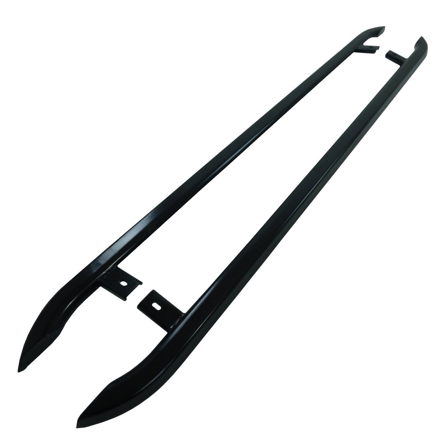 Direct4x4 Side Steps and Bars Black Angular OE Style Side Bars for the Volkswagen Transporter T6 SWB