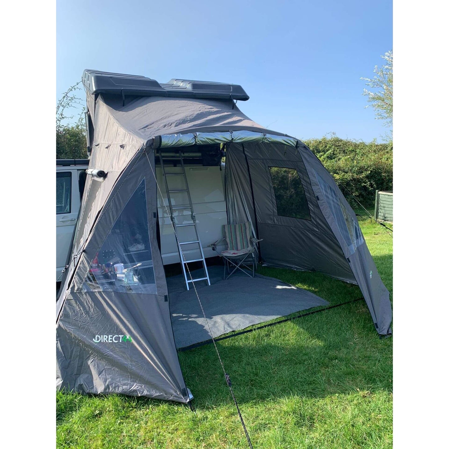 Direct4x4 Roof Top Tents Granite Grey Annex Room Addon for Direct4x4 Pathseeker Roof Top Tent