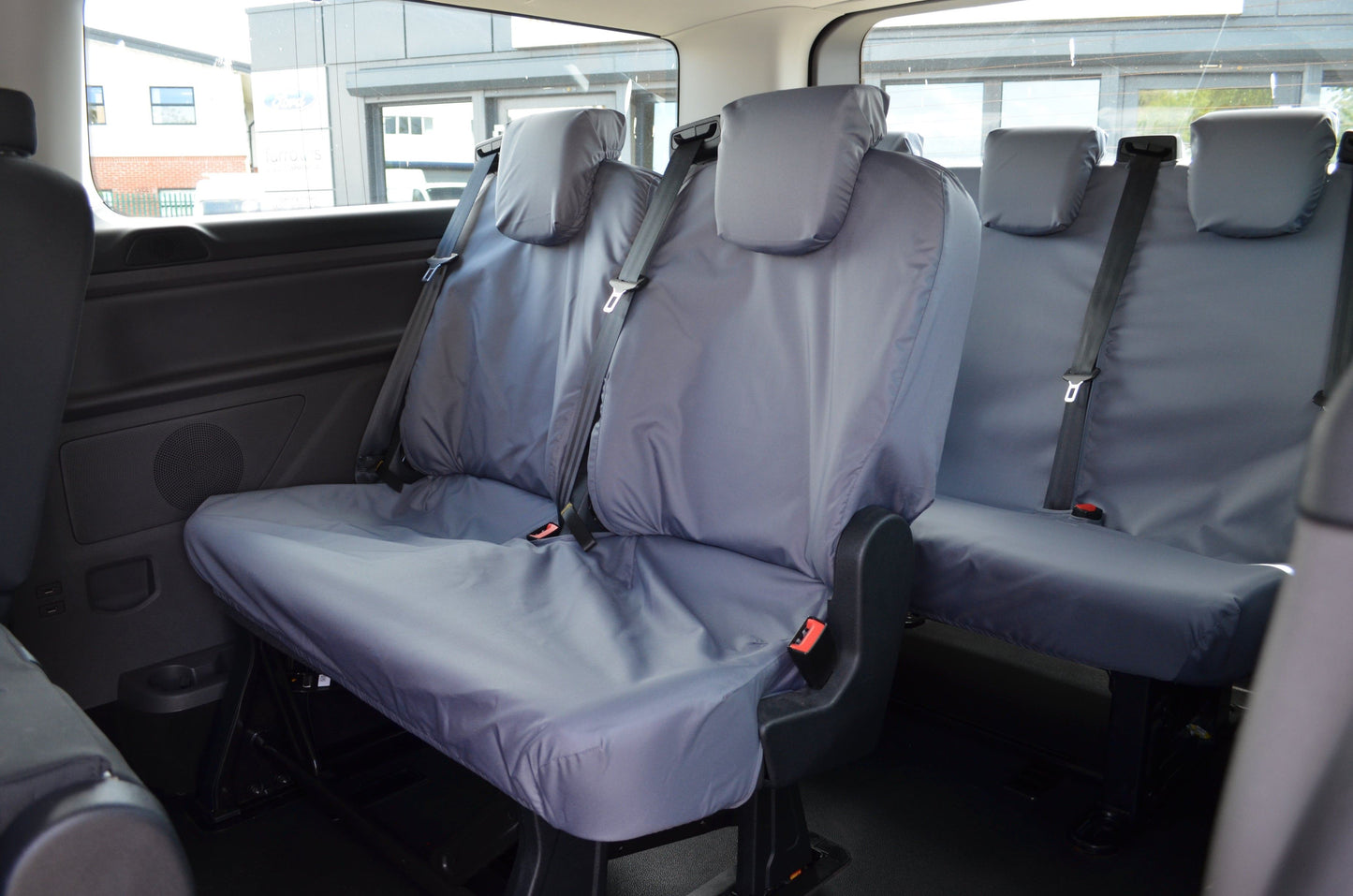 Turtle Covers Seats Tailored Seat Covers Fits Ford Custom Tourneo Shuttle Bus 2018-2023 Tailored Seat Covers