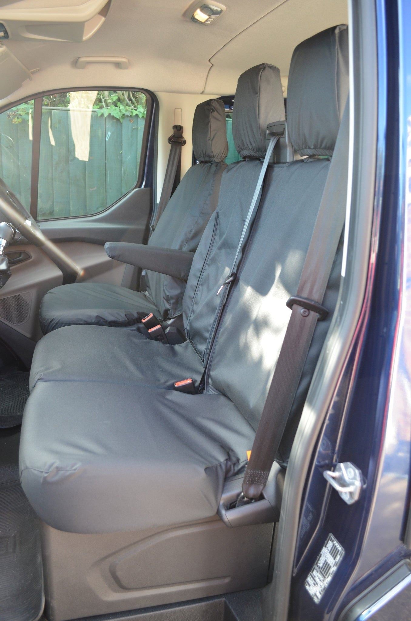 Turtle Covers Seats Tailored Seat Covers Fits Ford Transit Van 2014+ Tailored Front Seat Covers