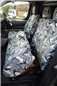 Turtle Covers Seats Tailored Seat Covers Fits Peugeot e-Expert 2020+ Crew Cab Tailored Seat Covers Right Hand Drive Front 3 (No Worktray) Grey Camo