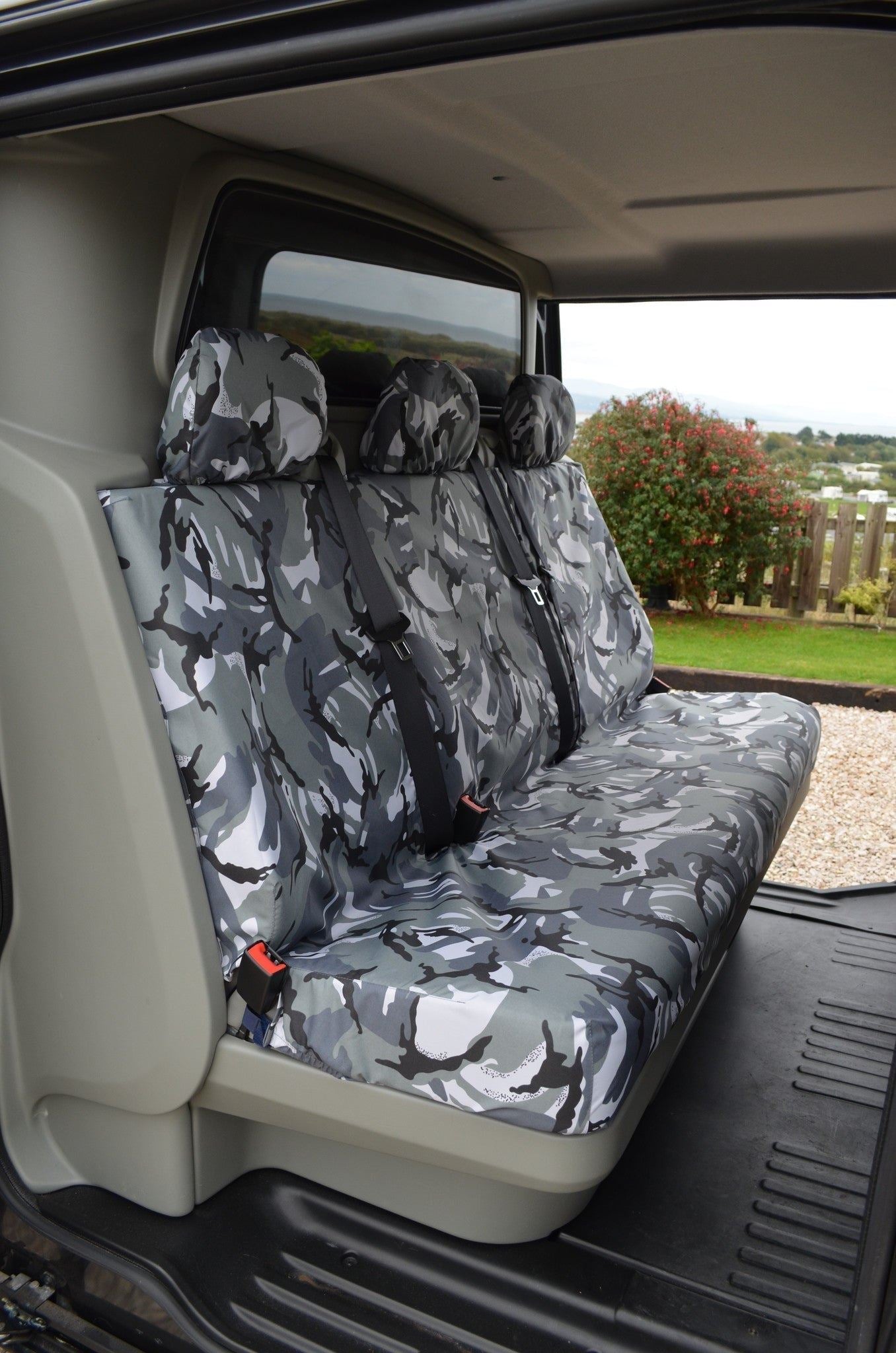 Turtle Covers Seats Tailored Seat Covers Fits Nissan Primastar Crew Cab 2002-2006 Rear Seat Covers