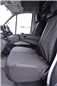 Turtle Covers Seats Tailored Seat Covers Fits VW Volkswagen e-Crafter 2022+ Van Seat Covers Right Hand Drive Front 3 (Folding Middle Seat) Black