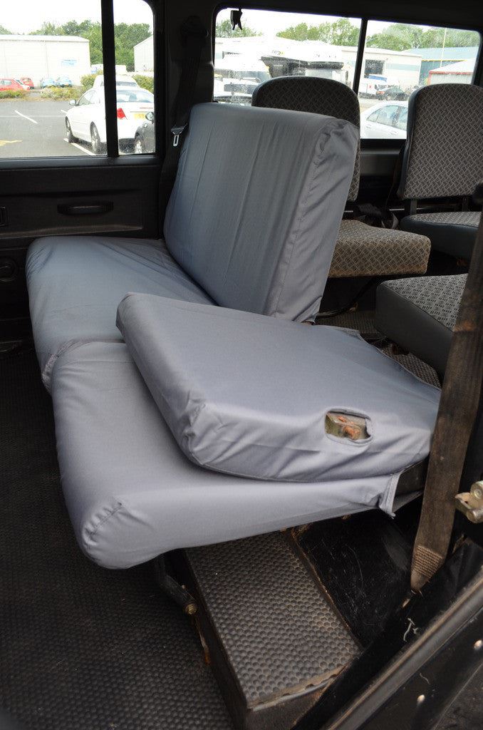 Turtle Covers Seats Tailored Seat Covers Fits Land Rover Defender 1983-2007 Rear Seat Covers