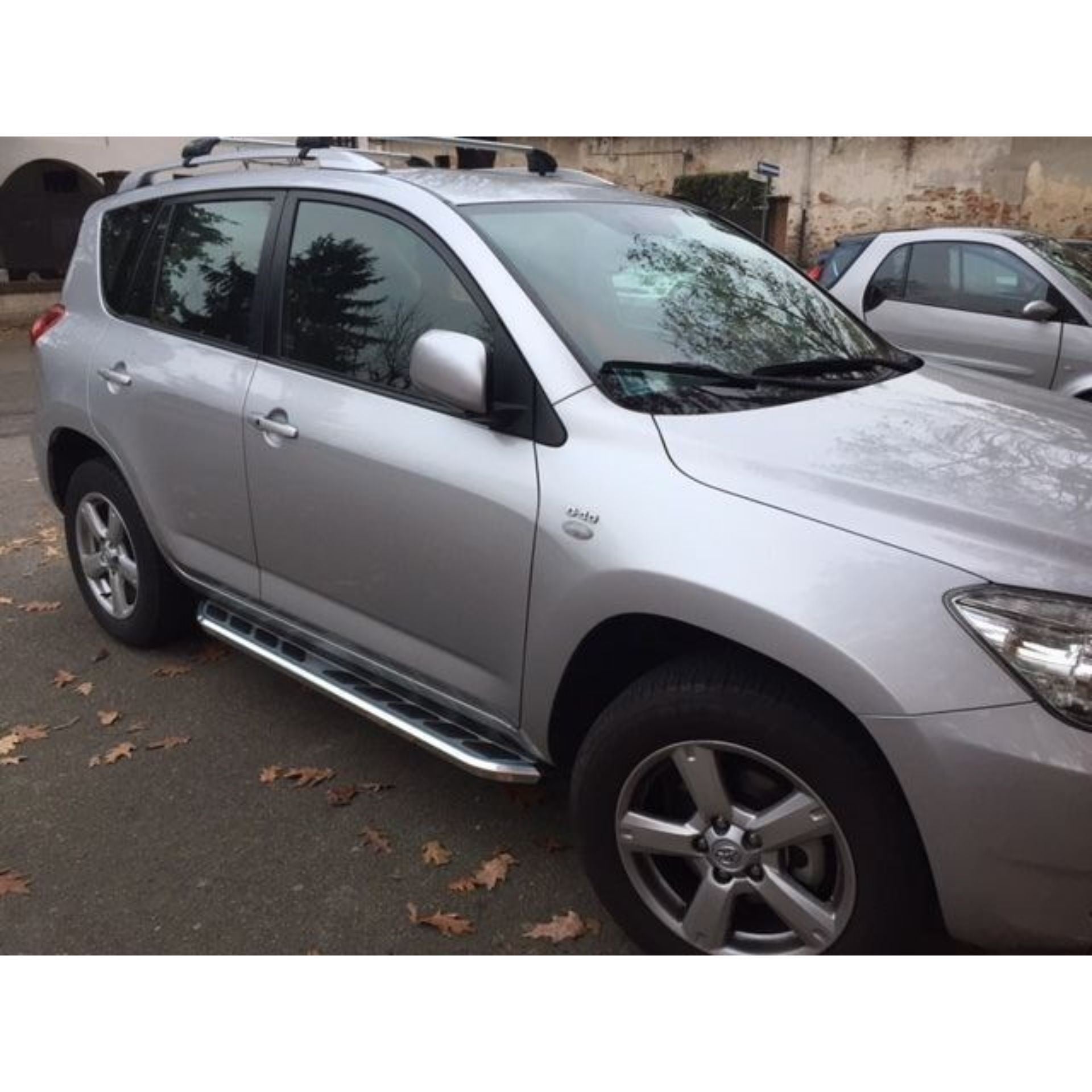Direct4x4 Side Steps and Bars Monsoon Side Steps Running Boards for Toyota RAV4 2006-2013