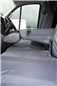 Turtle Covers Seats Tailored Seat Covers Fits VW Volkswagen e-Crafter 2022+ Van Seat Covers Right Hand Drive Front 3 (Folding Middle Seat) Grey