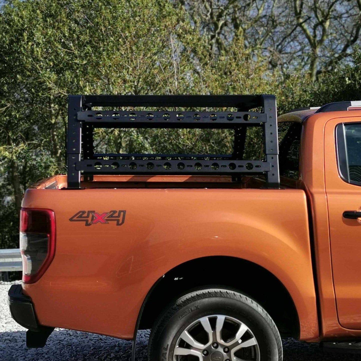 Direct4x4 Pickup Truck Cargo Racks Adjustable Load Bed Roof Top Tent Cargo Frame Rack for Mitsubishi L200 1996-2005