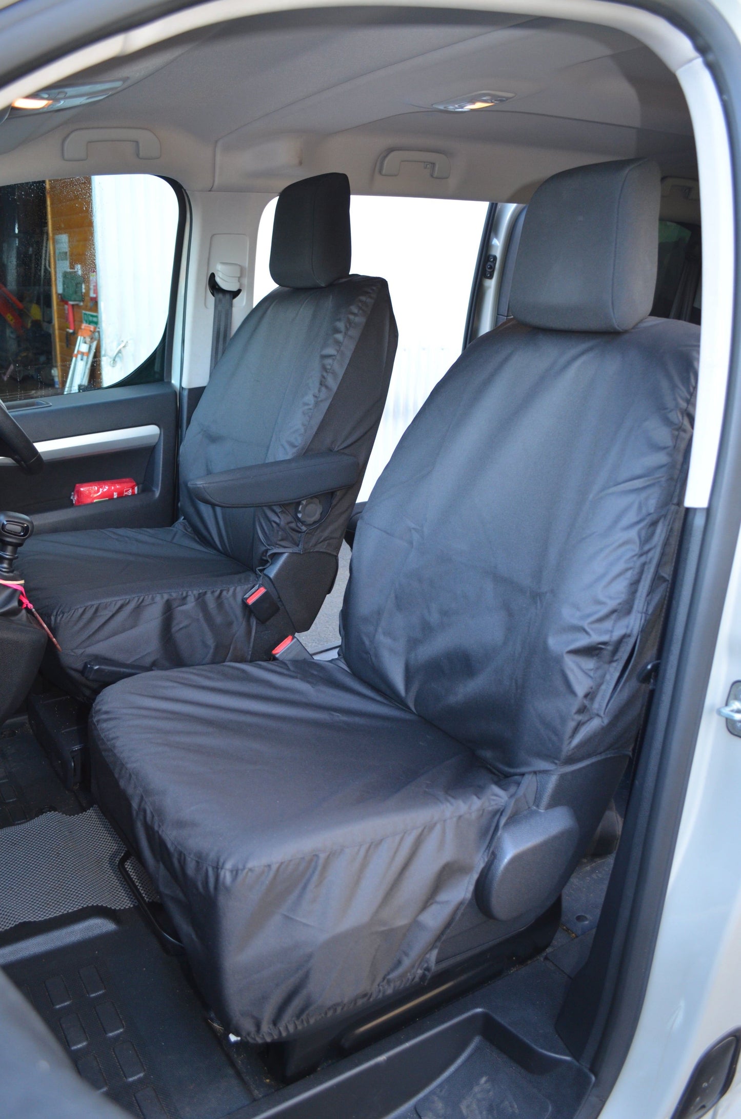 Turtle Covers Seats Tailored Seat Covers Fits Peugeot Expert 2016+ Minibus Seat Covers
