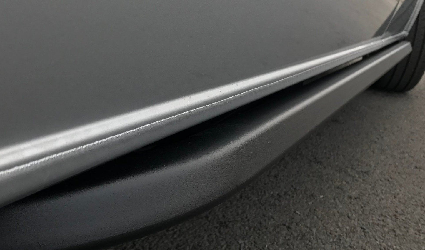 Direct4x4 Side Steps and Bars Black Angular OE Style Side Bars for the Volkswagen Transporter T6 SWB