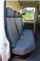 Turtle Covers Seats Tailored Seat Covers Fits VW Volkswagen Crafter 2010-2017 Van Tailored & Waterproof Seat Covers Right Hand Drive Rear Quad Grey