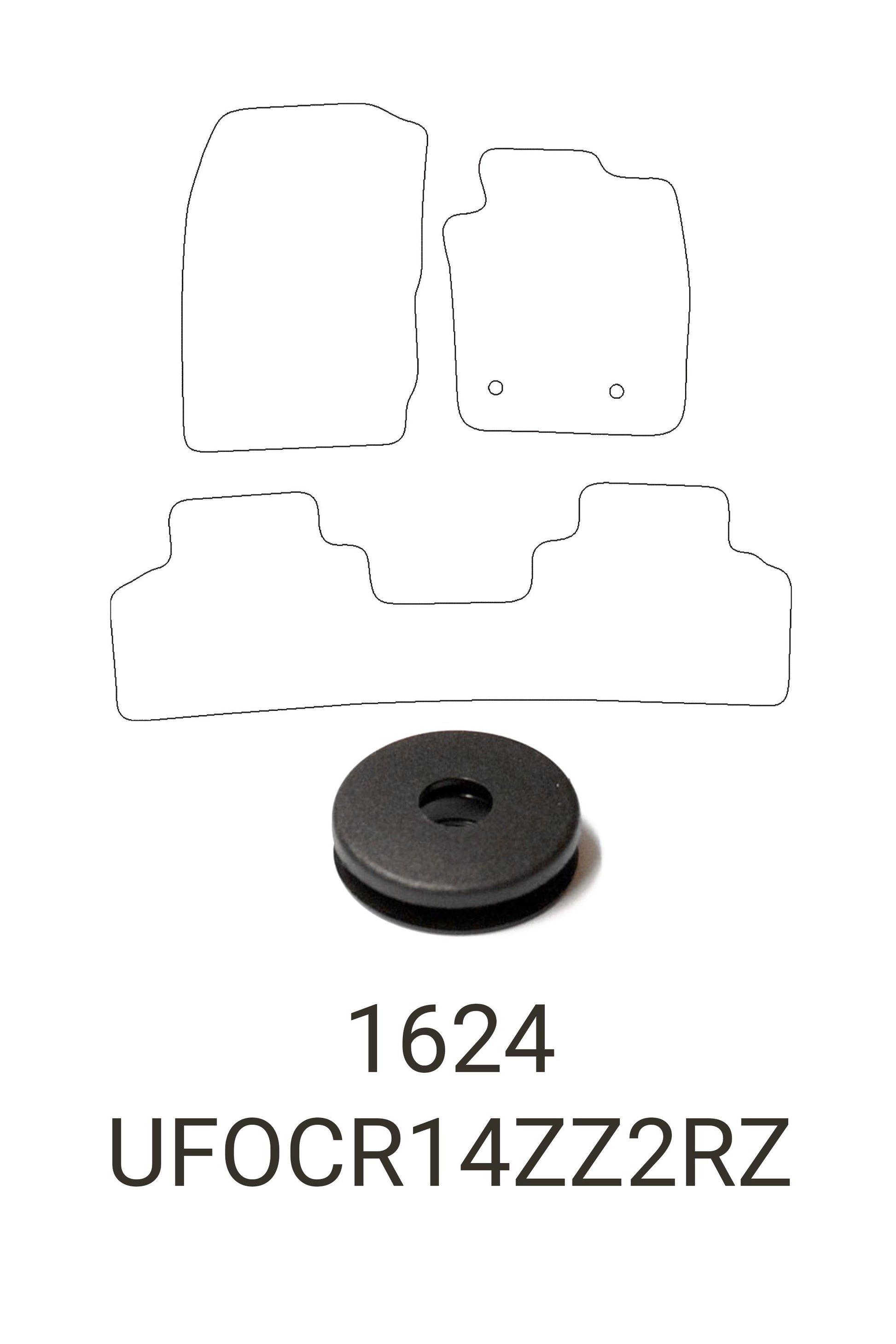 Turtle Covers Mats Tailored Rubber Mats Fits Ford Courier 2014-2023 Tailored Rubber Mats