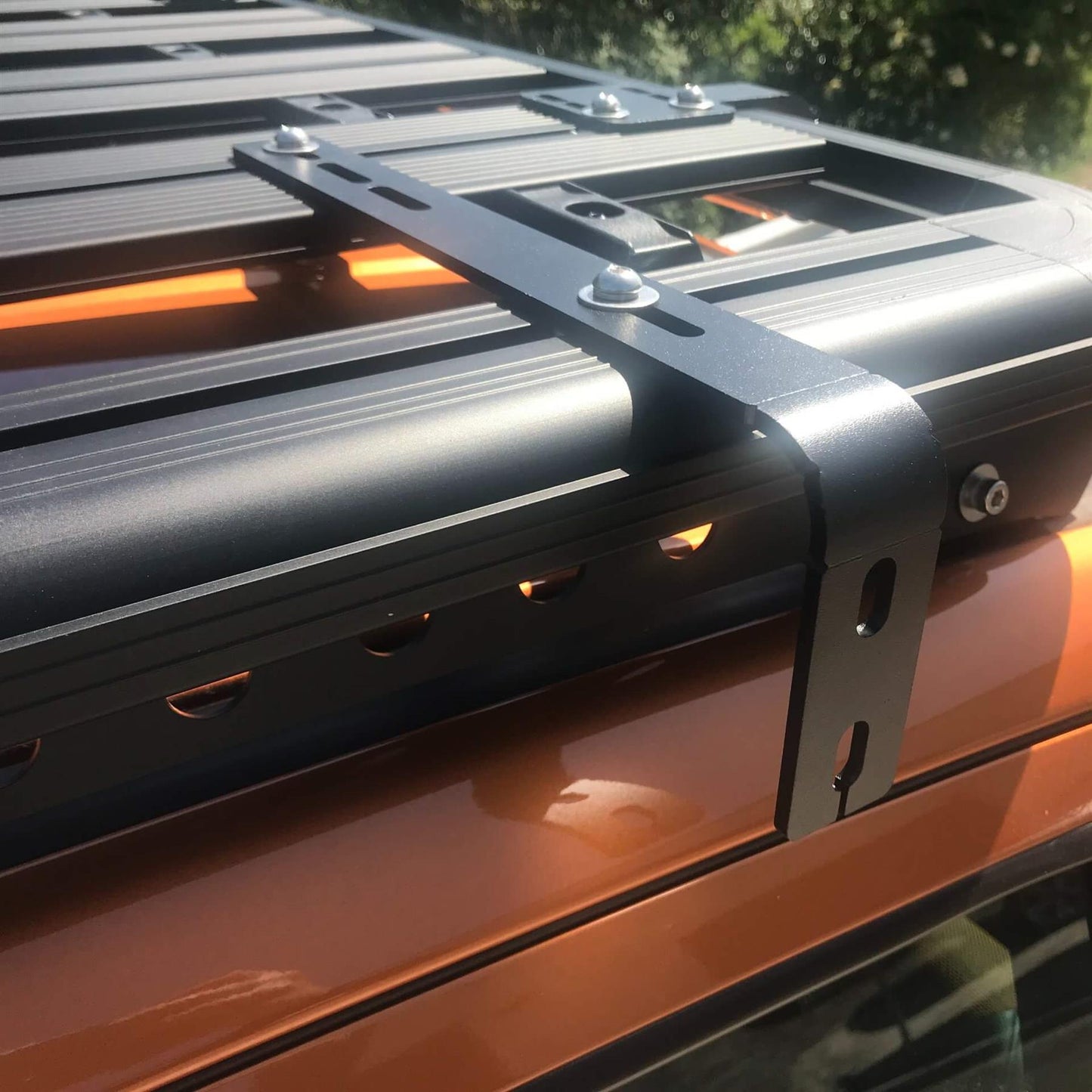 Direct4x4 Roof Racks Pair of Side Awning Brackets for Direct4x4 AluMod Low Profile Roof Racks