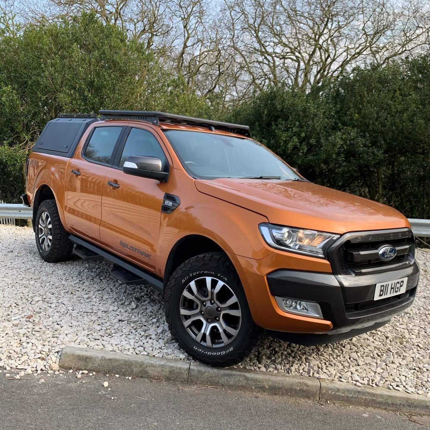 Direct4x4 Pickup Truck Hardtop Canopies Aluminium Load Bed Canopy for the Ford Ranger 2012-2022 MK3 T6 (P375) Double Cab