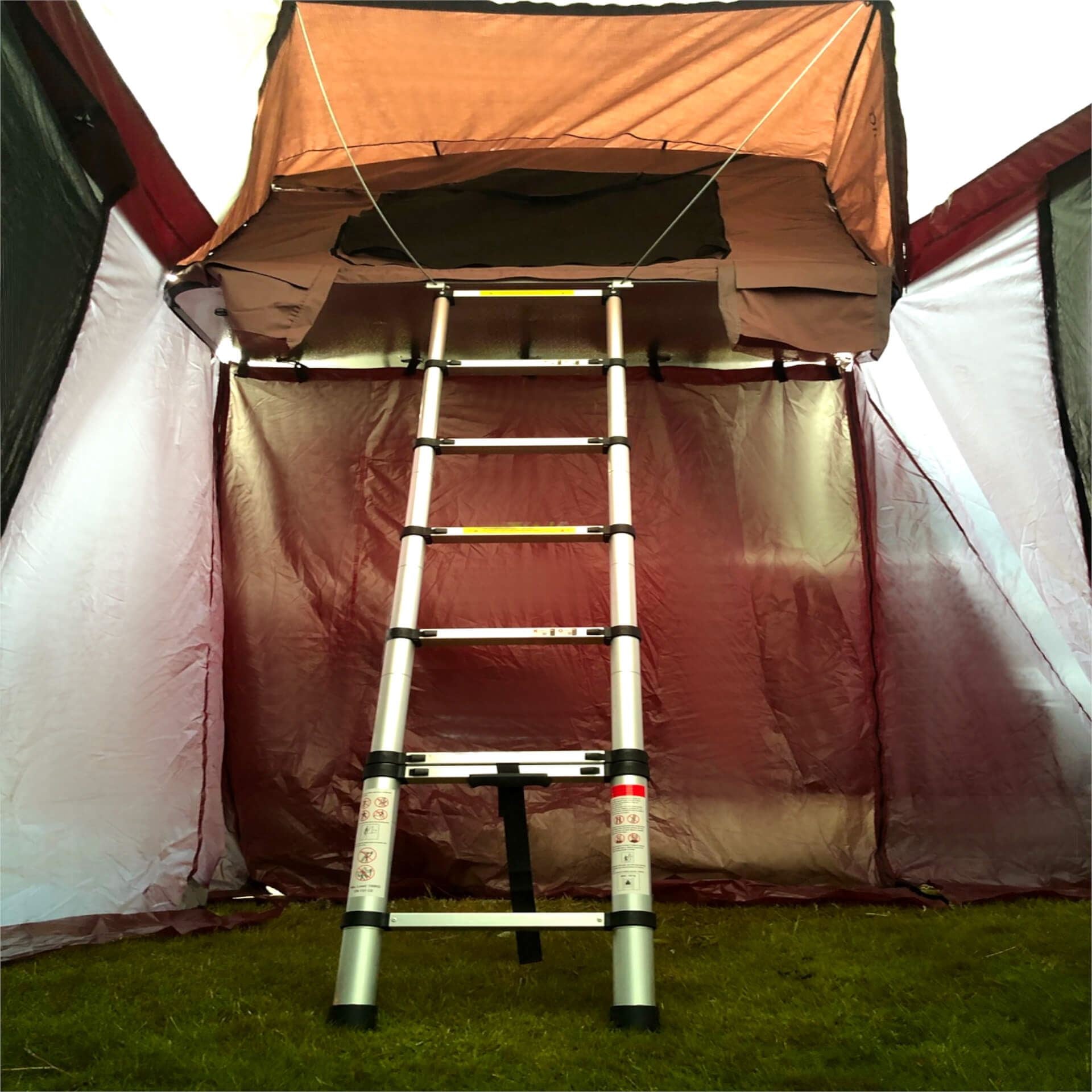 Direct4x4 Roof Top Tents Annex Addon for the Direct4x4 RoofTrekk 4 Person Roof Top Camping Tent in Grey