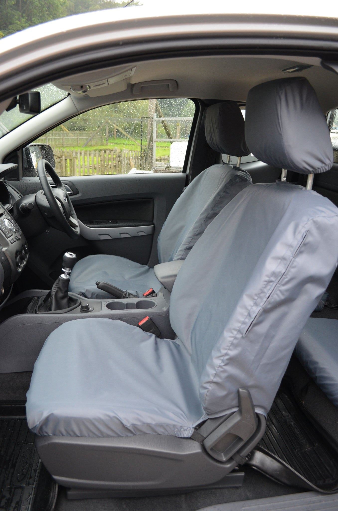 Turtle Covers Seats Tailored Seat Covers Fits Ford Ranger Double Cab 2012-2022 Seat Covers