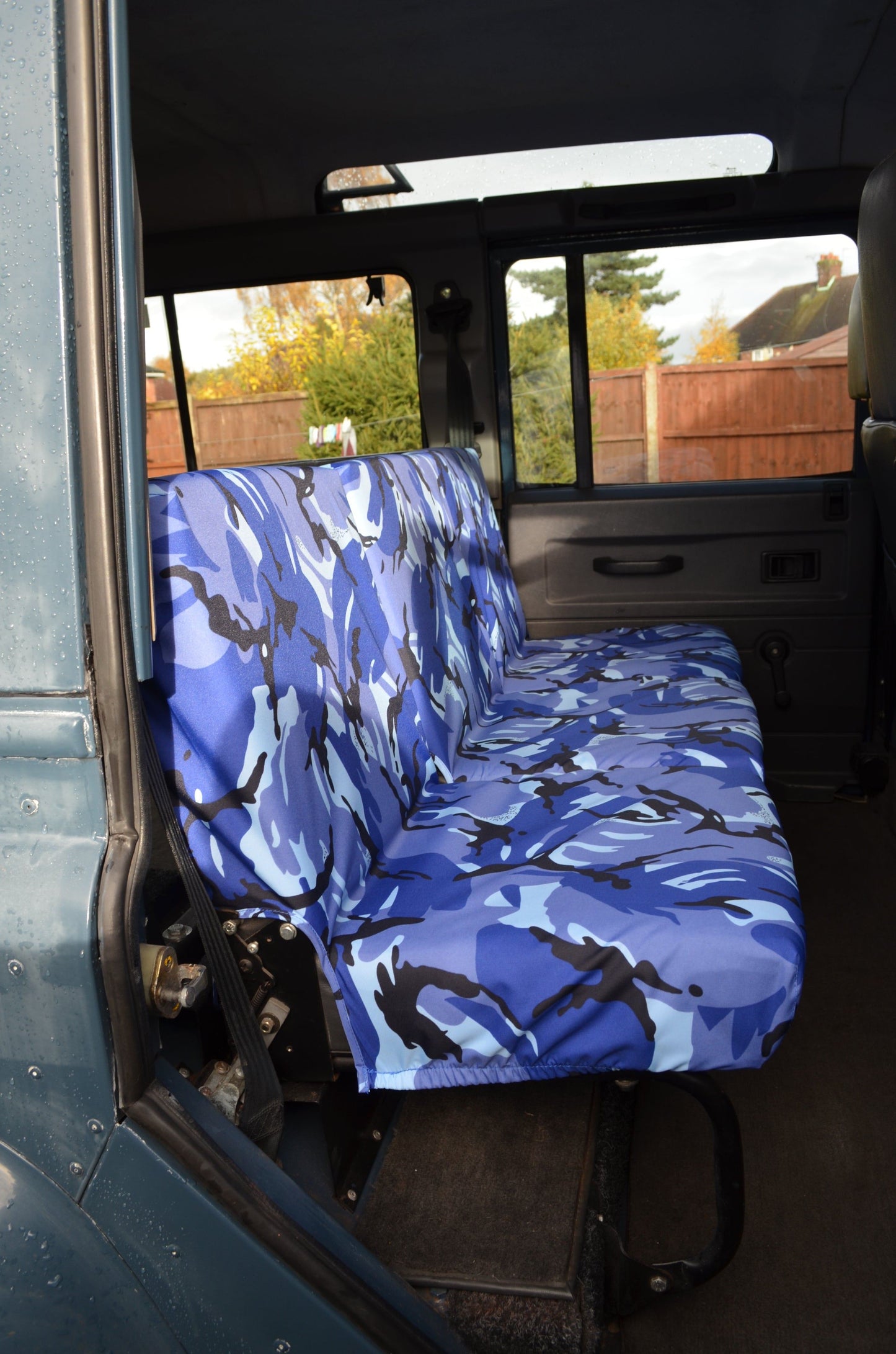 Turtle Covers Seats Tailored Seat Covers Fits Land Rover Defender 1983-2007 Rear Seat Covers