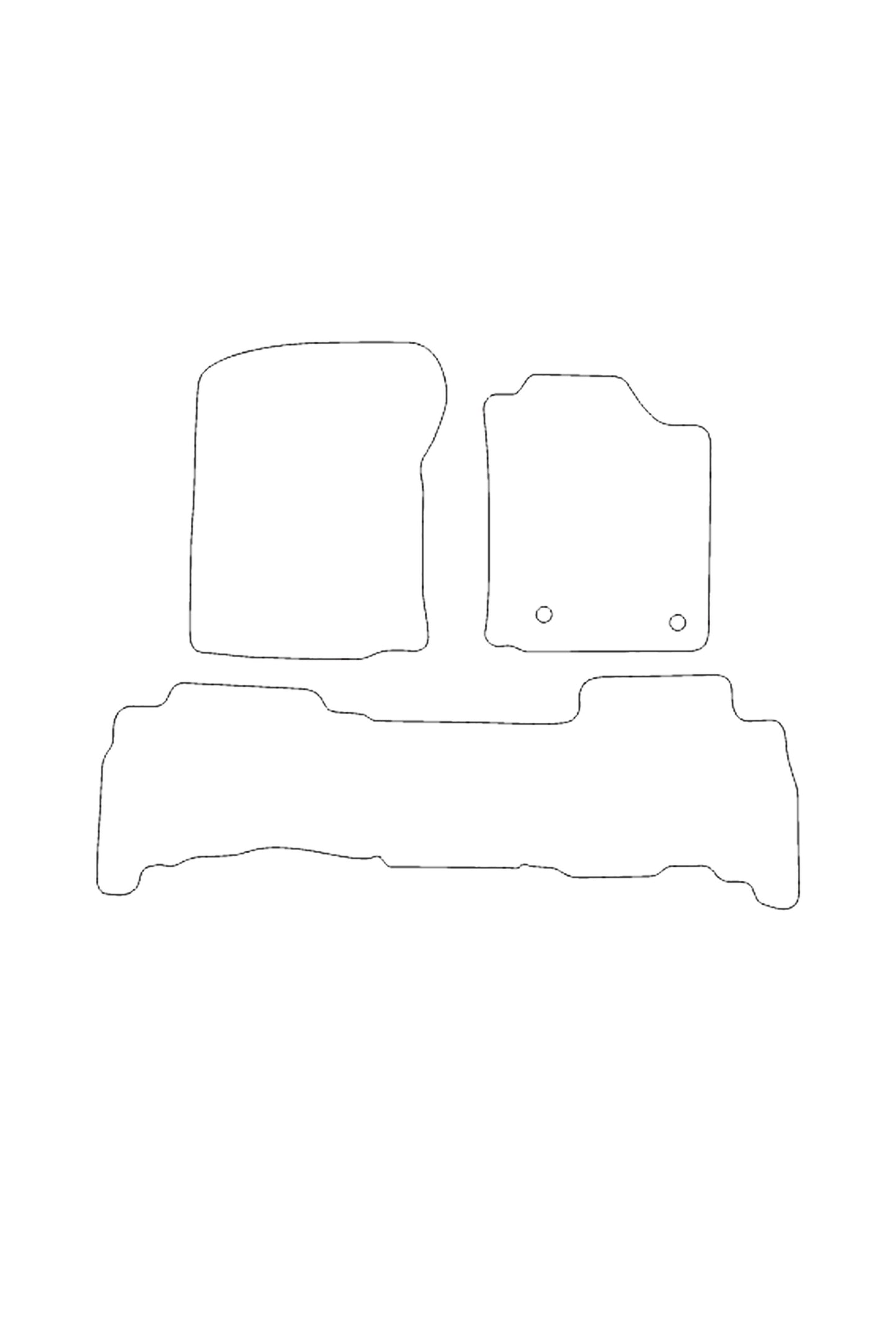 Turtle Covers Mats Tailored Rubber Mats Fits Toyota Land Cruiser 2020+ Tailored Rubber Mats