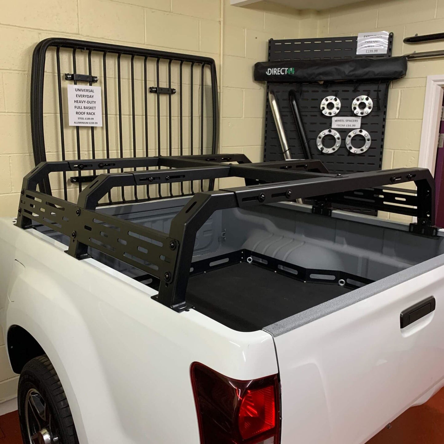 Direct4x4 Pickup Truck Cargo Racks Low Height Adjustable Load Bed Roof Tent Cargo Rack for Nissan Navara D40 06-15