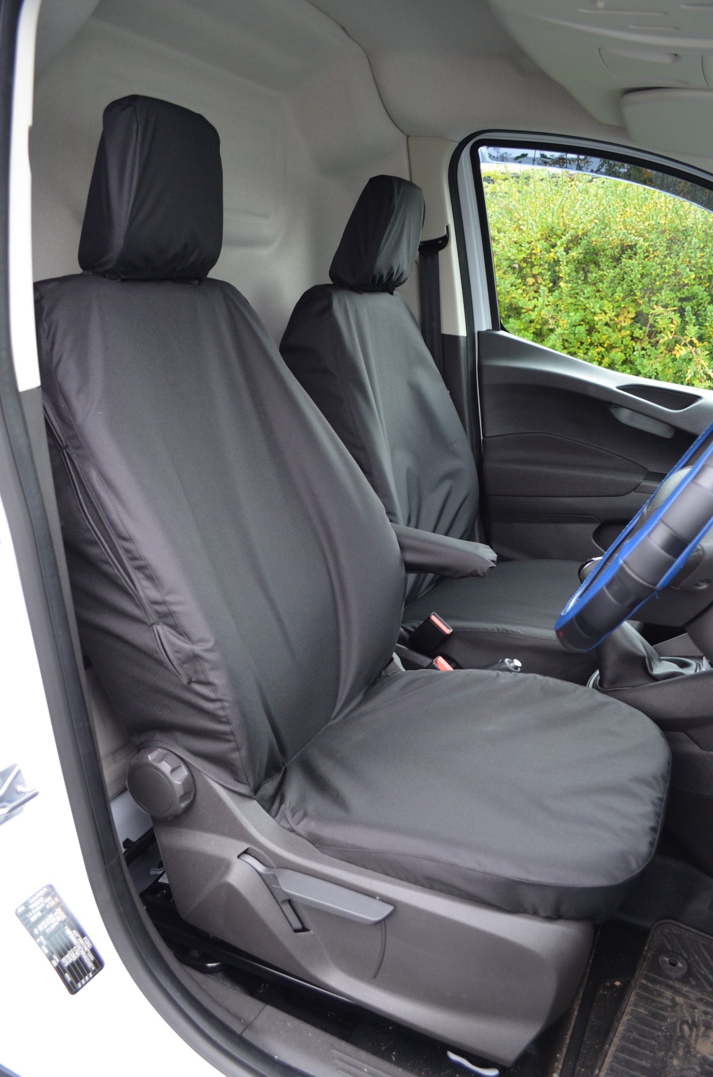 Turtle Covers Seats Tailored Seat Covers Fits Ford Transit Courier 2023+ Tailored Waterproof Seat Covers