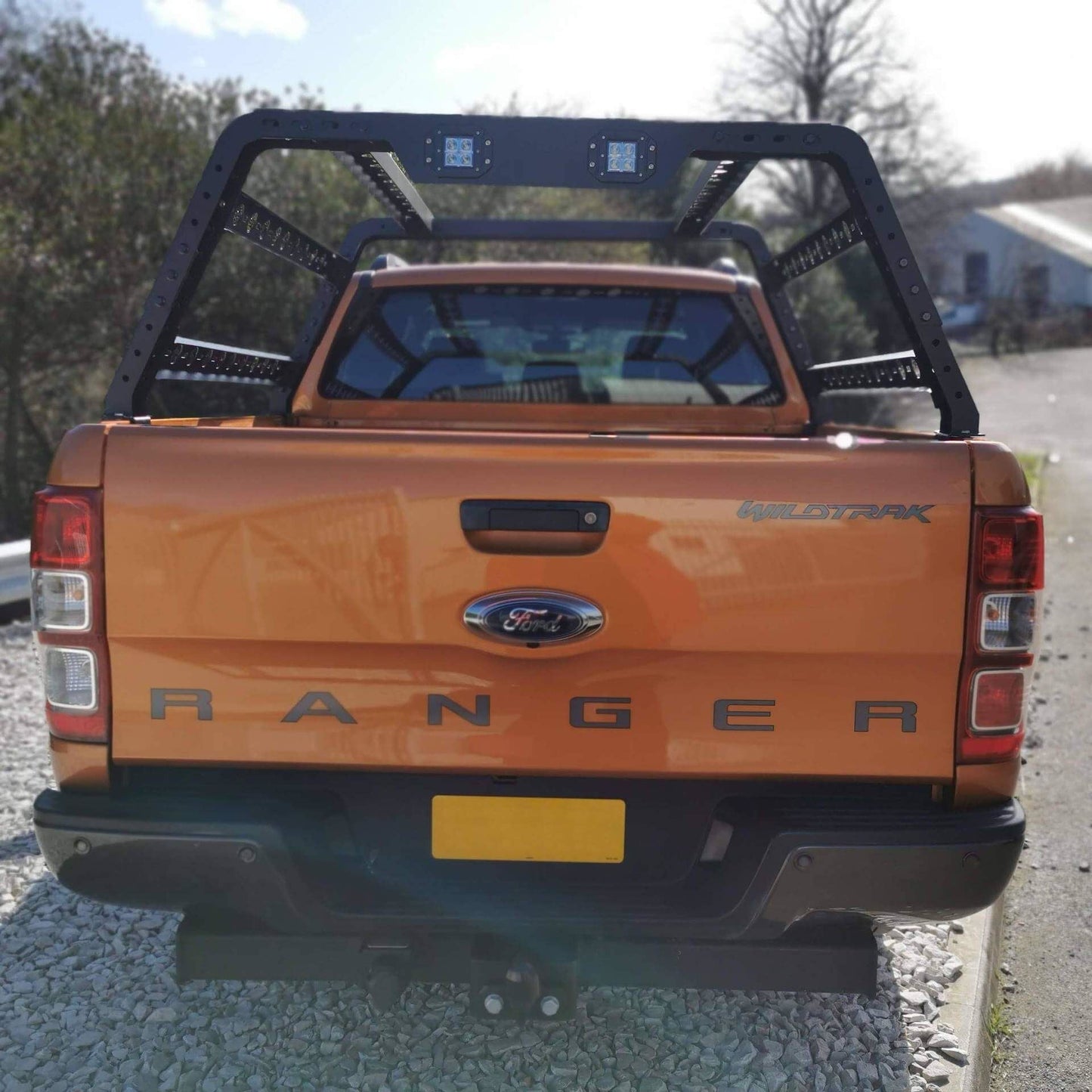 Direct4x4 Pickup Truck Cargo Racks Adjustable Load Bed Roof Top Tent Cargo Frame Rack for Ford Ranger 2022+