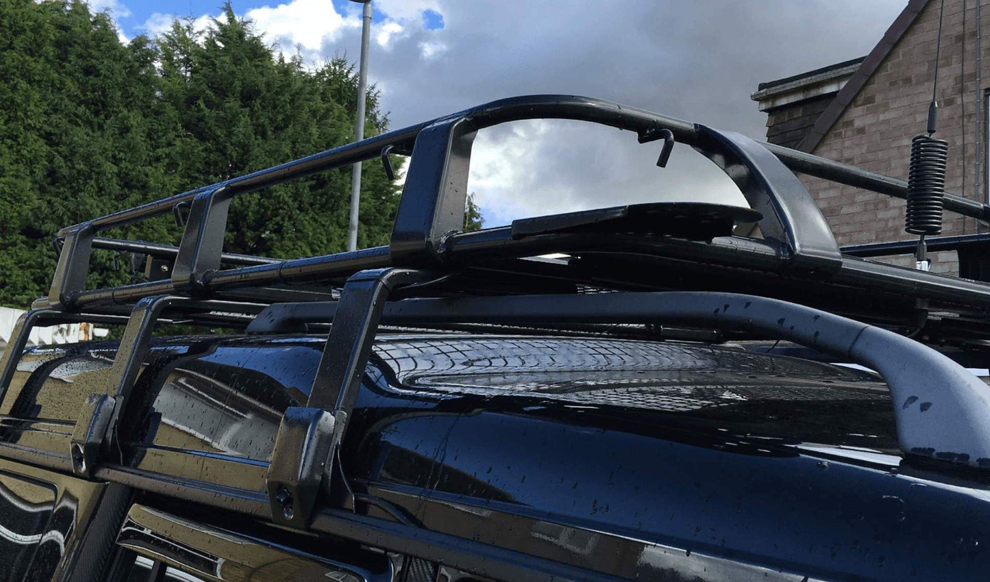 Direct4x4 Roof Racks Expedition Steel Full Basket Roof Rack for Land Rover Discovery 1 and 2