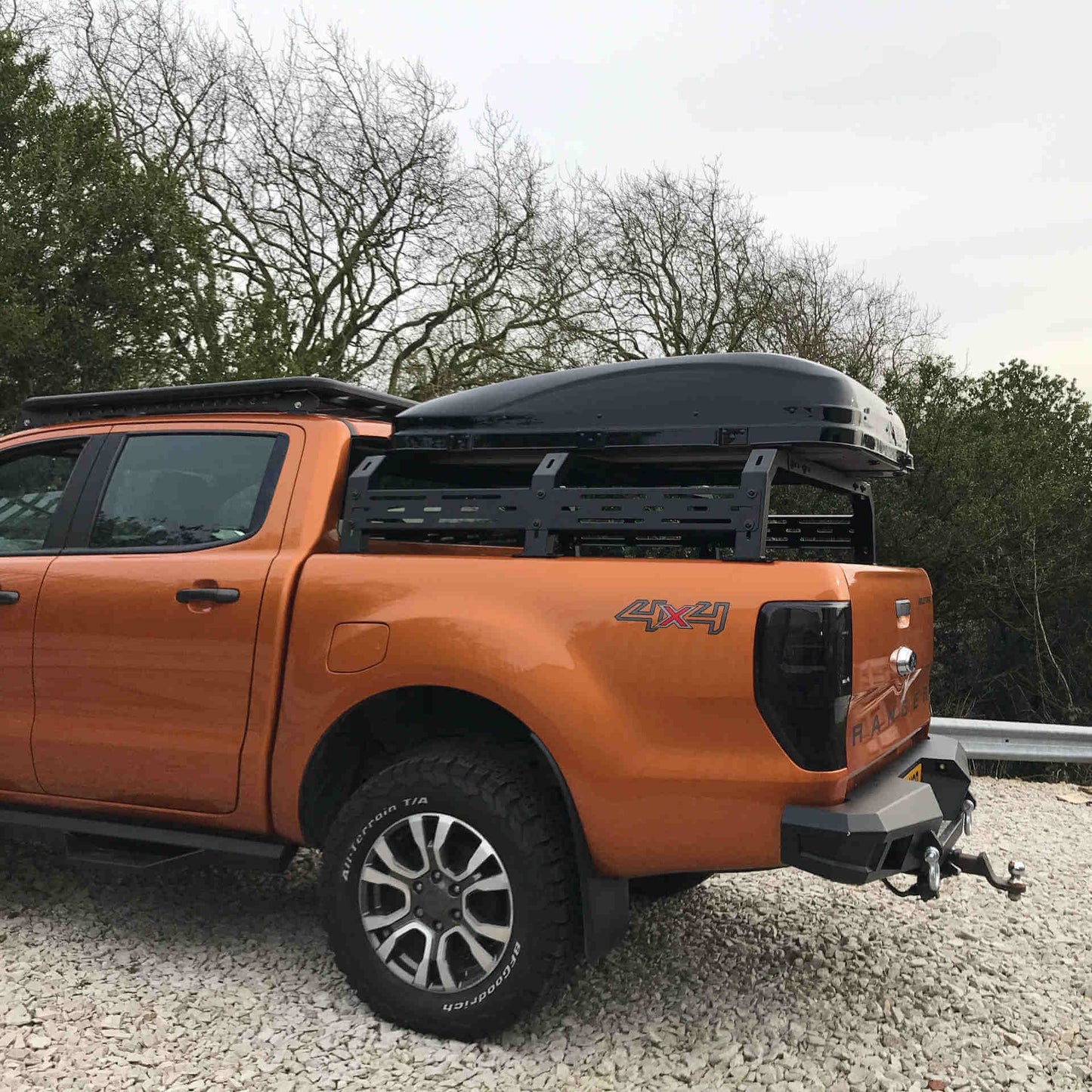 Direct4x4 Pickup Truck Cargo Racks Low Height Adjustable Load Bed Roof Tent Cargo Rack for Nissan Navara D40 06-15