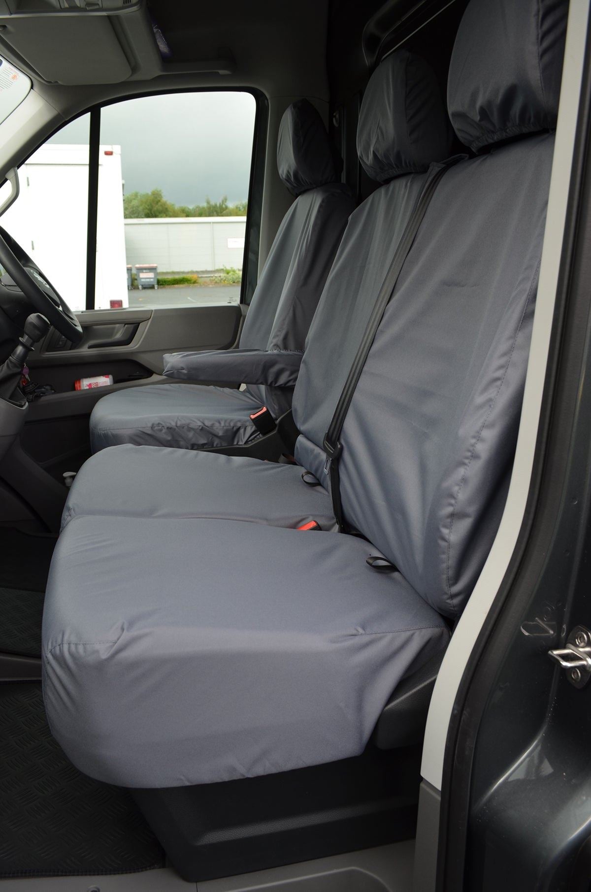 Turtle Covers Seats Tailored Seat Covers Fits VW Volkswagen e-Crafter 2022+ Van Seat Covers