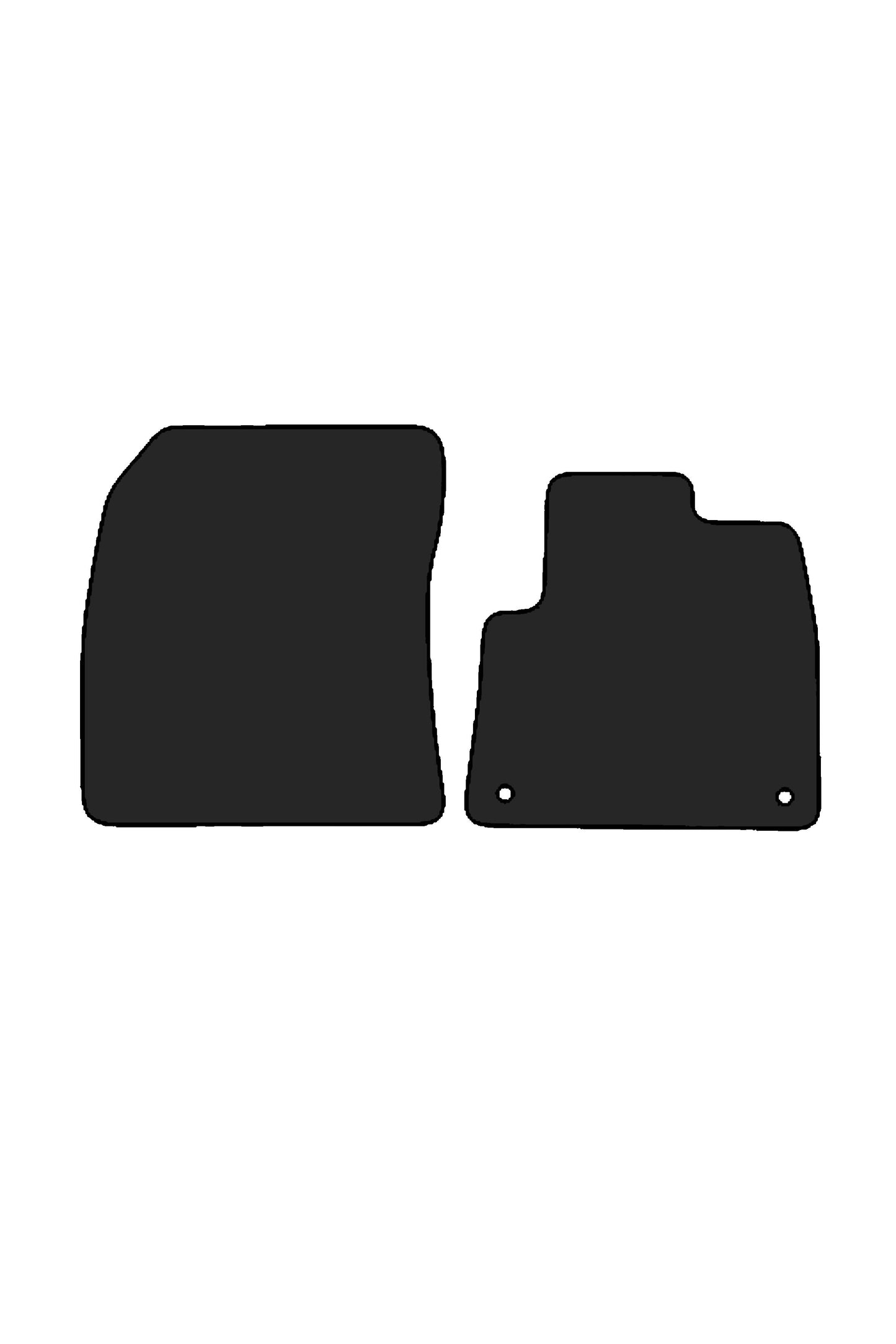 Turtle Covers Mats Tailored Rubber Mats Fits Peugeot Partner 2018+ Tailored Rubber Mats