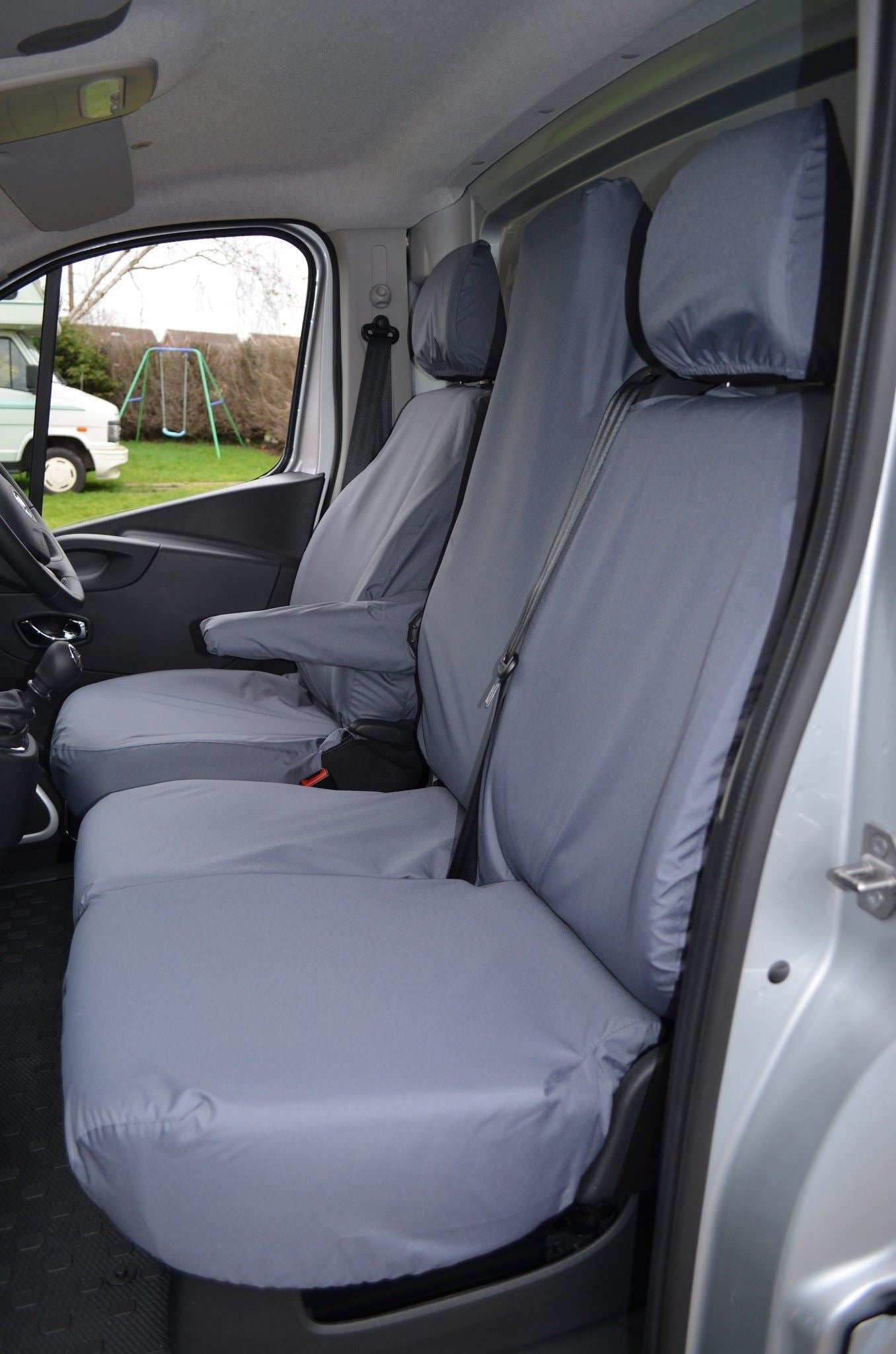 Turtle Covers Seats Tailored Seat Covers Fits Nissan Primastar 2022+ Waterproof Front Seat Covers