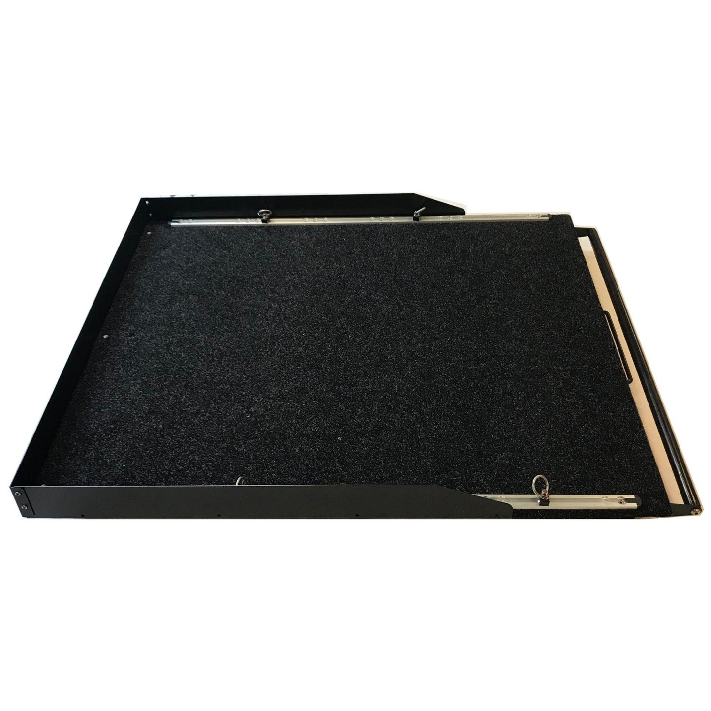Direct4x4 Slideout Cargo Trays Heavy Duty Universal Carpet Top Slideout Cargo Tray for Vans & Pickups