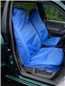 Turtle Covers Seats Universal Seat Covers Small Universal Car & Van Seat Covers Right Hand Drive Front Pair Blue