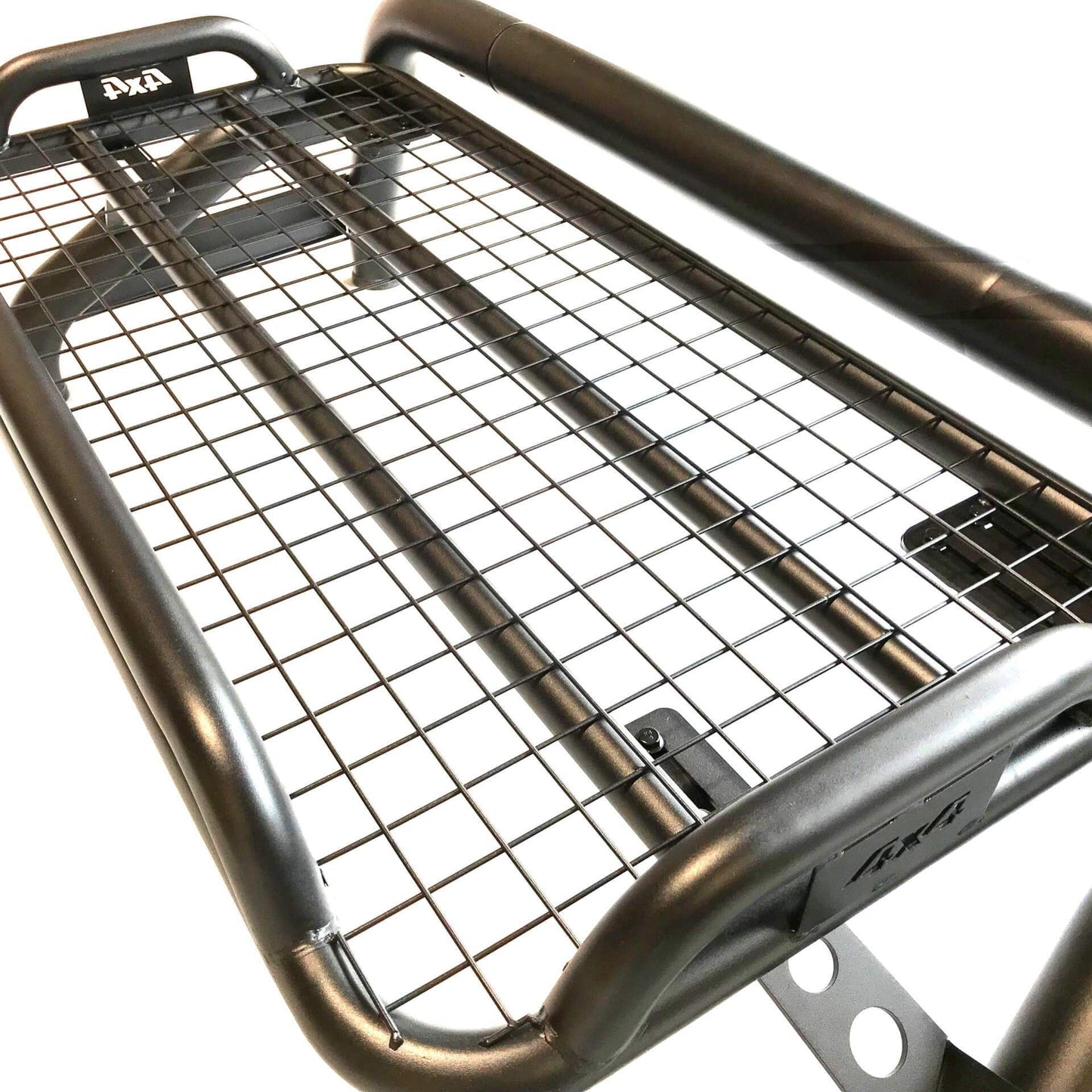 Direct4x4 Pickup Truck Roll Sports Bars Black Short Arm Roll Sports Bar Cargo Basket Rack for the Mitsubishi L200 2015+