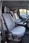 Turtle Covers Seats Tailored Seat Covers Fits Ford Custom Tourneo 2013-2018 Tailored Seat Covers Right Hand Drive Driver's & Single Passenger Grey
