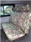 Turtle Covers Seats Tailored Seat Covers Fits VW Volkswagen Transporter T5 Kombi 2003-2009 Rear Seat Covers Right Hand Drive One-Piece Triple Bench Green Camo