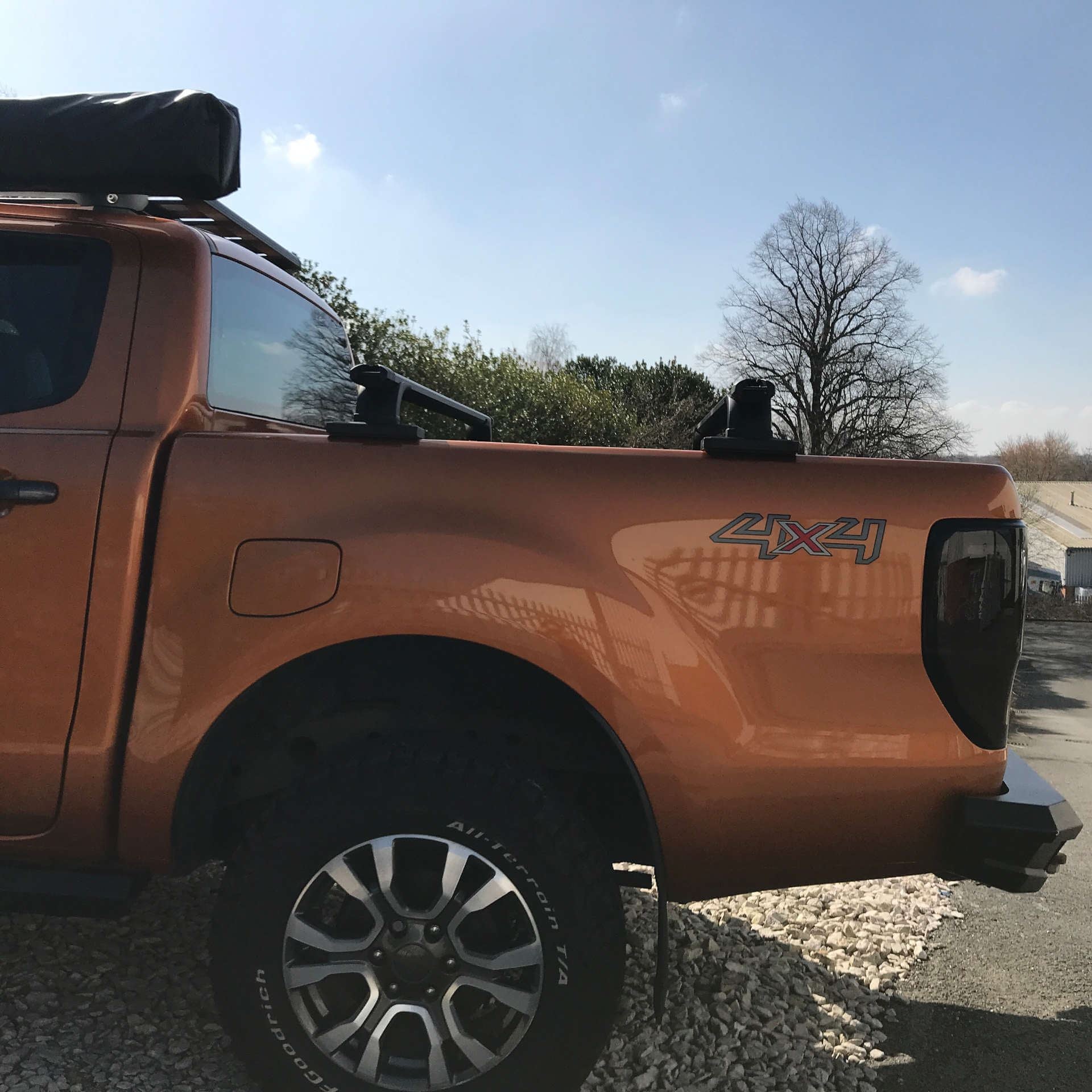 Direct4x4 Pickup Truck Roll Sports Bars Low Profile Pickup Adjustable Cargo Rack Bars (Fits with Roll & Lock Covers)