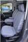 Turtle Covers Seats Tailored Seat Covers Fits Peugeot Partner Van 2018+ Front Seat Covers Right Hand Drive Front Pair (Separate Headrests) Grey