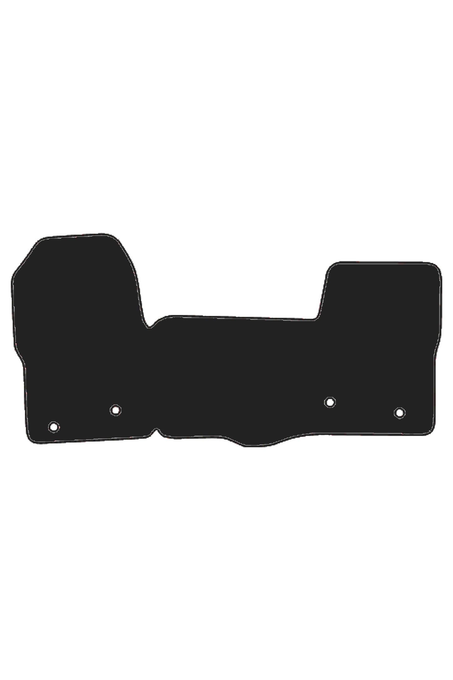 Turtle Covers Mats Tailored Rubber Mats Fits Ford Transit 2020+ Tailored Front Rubber Mats
