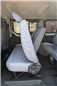 Turtle Covers Seats Tailored Seat Covers Fits Vauxhall Vivaro Combi 2006-2014 Seat Covers Right Hand Drive 2nd Row Rear Grey
