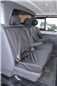 Turtle Covers Seats Tailored Seat Covers Fits Nissan Primastar Crew Cab 2022+ Tailored Rear Seat Covers Right Hand Drive Rear Seats (With Armrests) Black