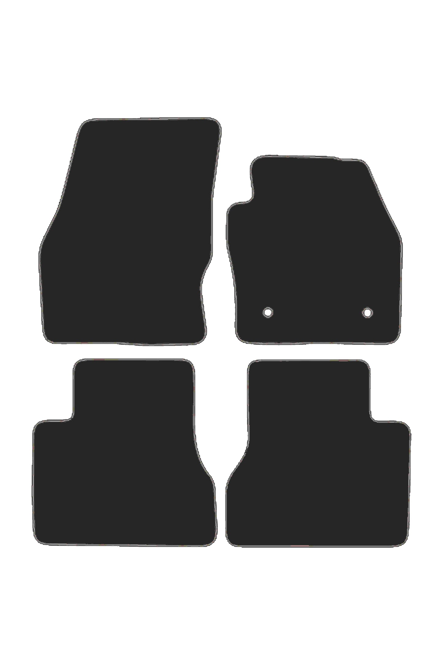 Turtle Covers Mats Tailored Rubber Mats Fits Ford Tourneo Connect SWB 2014+ Tailored Rubber Mats