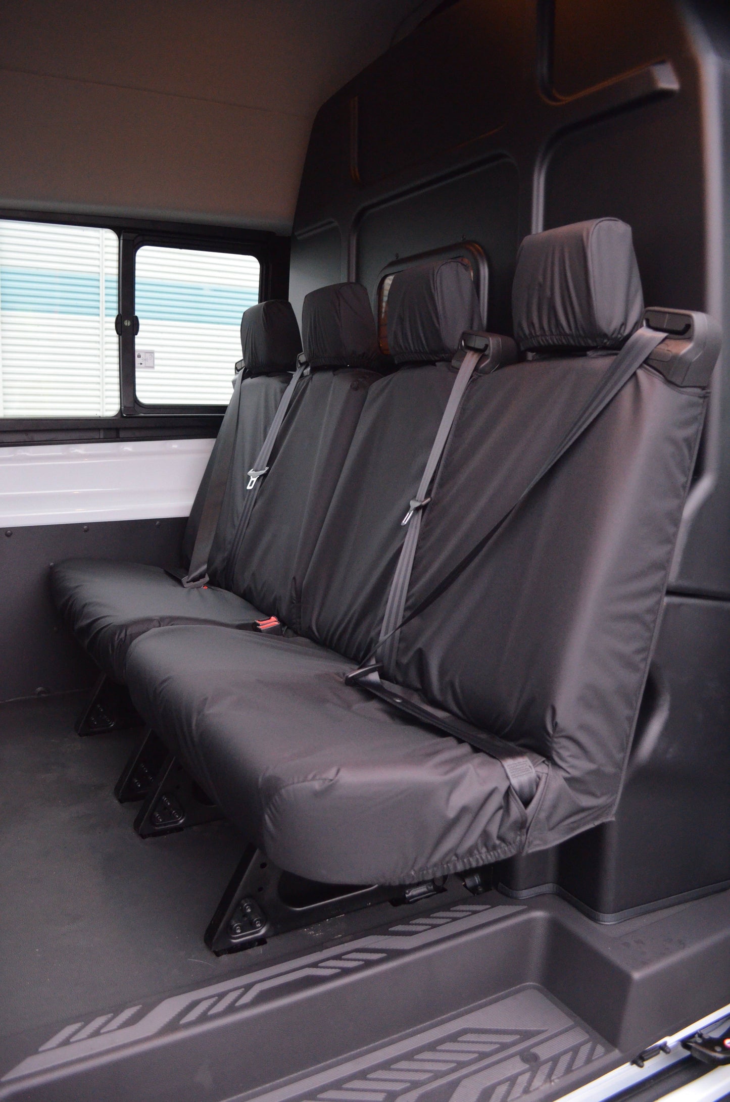 Turtle Covers Seats Tailored Seat Covers Fits Ford Transit 2014+ Tailored Rear Seat Covers