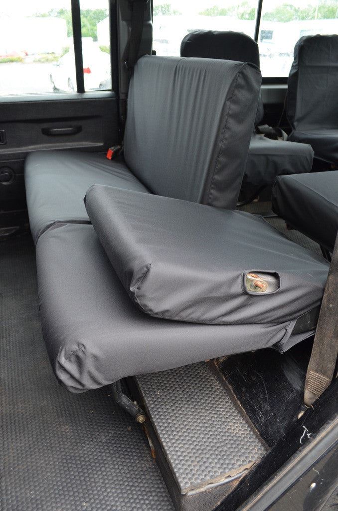 Turtle Covers Seats Tailored Seat Covers Fits Land Rover Defender 1983-2007 Rear Seat Covers