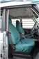 Turtle Covers Seats Tailored Seat Covers Fits Land Rover Discovery 1998-2004 Series 2 Seat Covers Right Hand Drive Front Pair Green