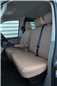 Turtle Covers Seats Tailored Seat Covers Fits VW Volkswagen e-Transporter 2020+ Front Seat Covers With Armrests Front Triple Beige