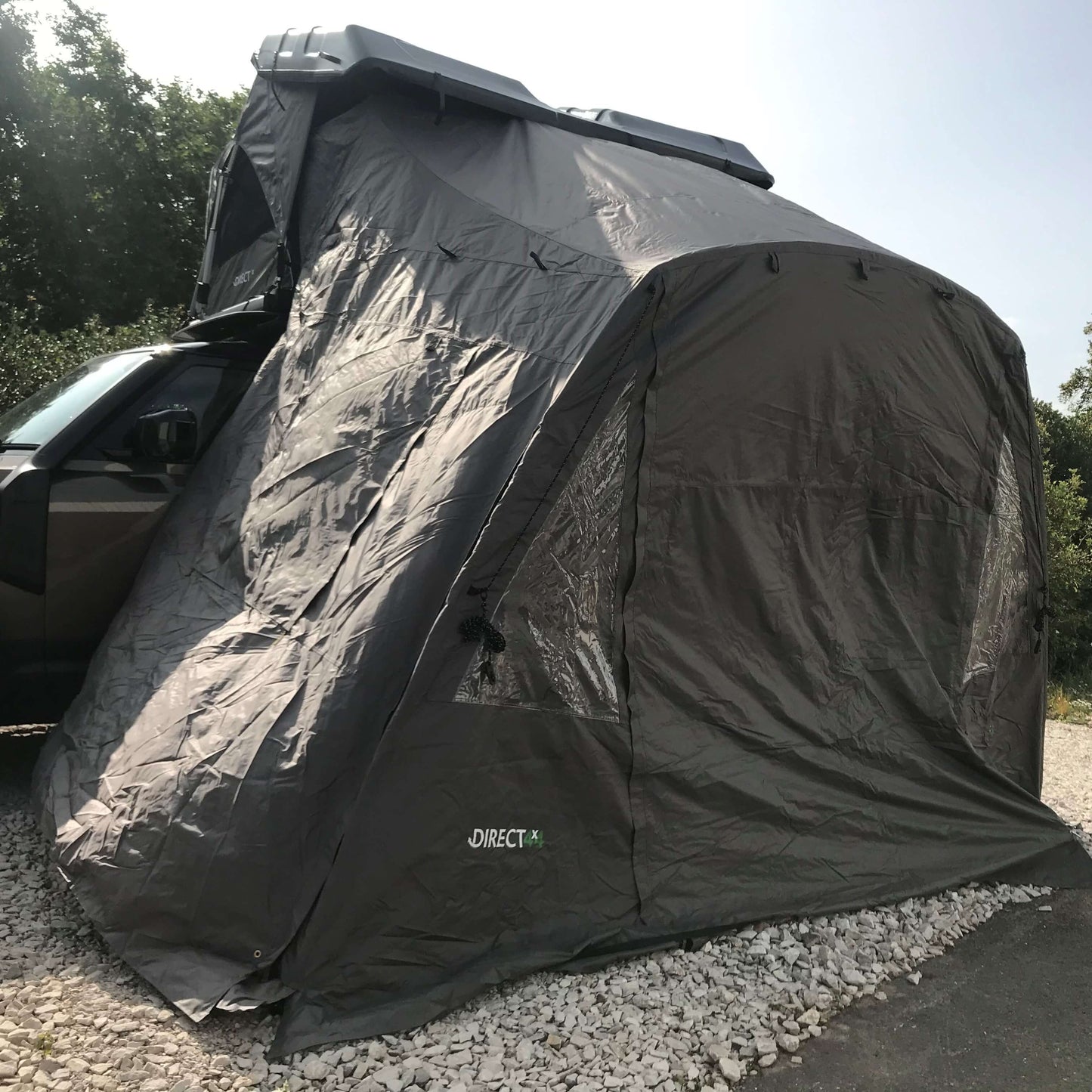 Direct4x4 Roof Top Tents Granite Grey Annex Room Addon for Direct4x4 Pathseeker Roof Top Tent