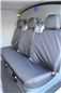 Turtle Covers Seats Tailored Seat Covers Fits Ford Transit Van 2000-2013 Rear Triple Panel Van Seat Covers Right Hand Drive Standard Black