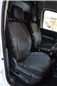 Turtle Covers Seats Tailored Seat Covers Fits Mercedes-Benz Citan 2023+ Front Seat Covers Right Hand Drive Driver's Seat and Single Passenger Seat Black