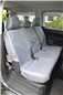 Turtle Covers Seats Tailored Seat Covers Fits VW Volkswagen Caddy 2021+ Seat Covers Right Hand Drive Rear Single & Double Grey