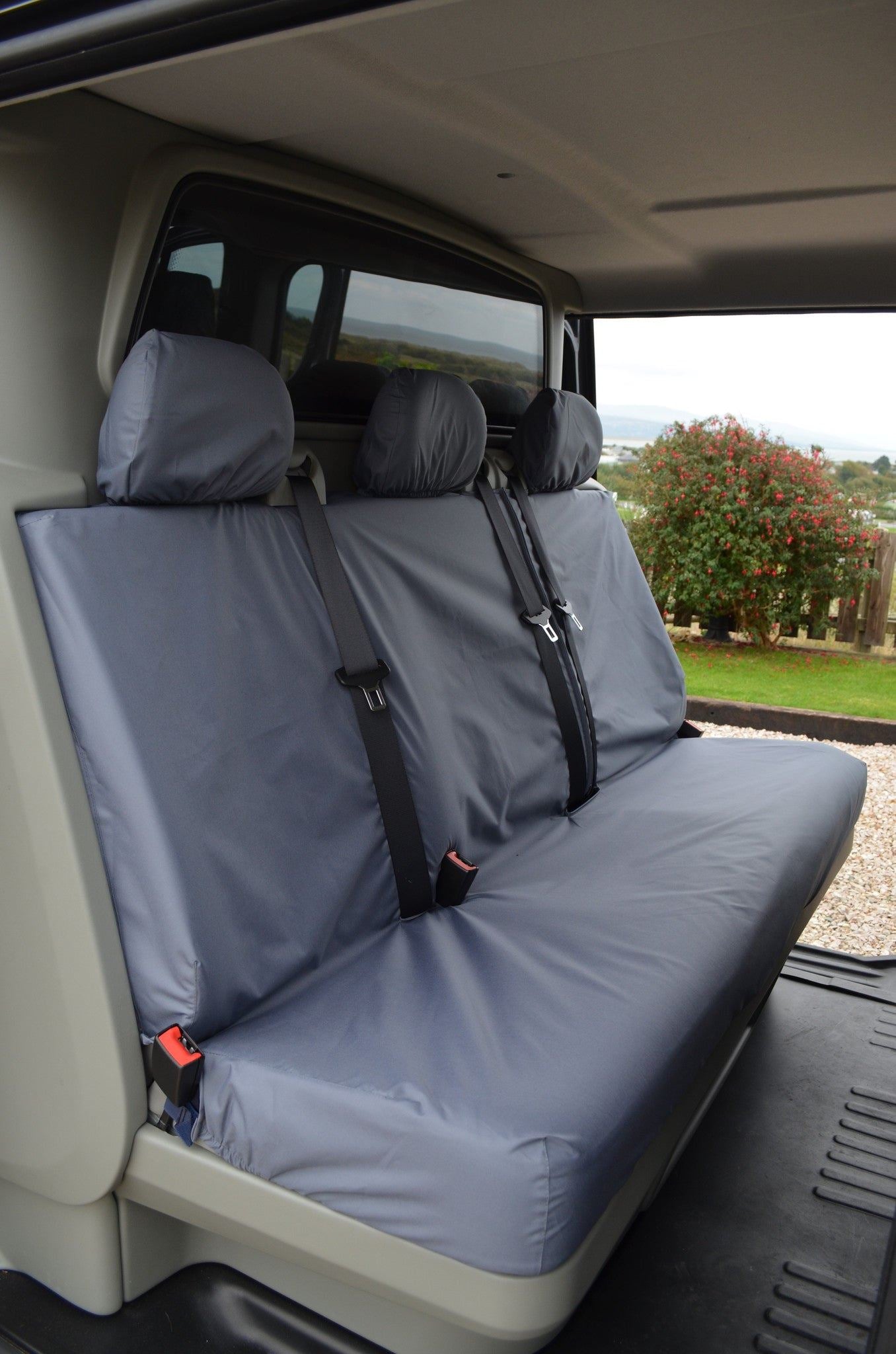 Turtle Covers Seats Tailored Seat Covers Fits Nissan Primastar Crew Cab 2002-2006 Rear Seat Covers