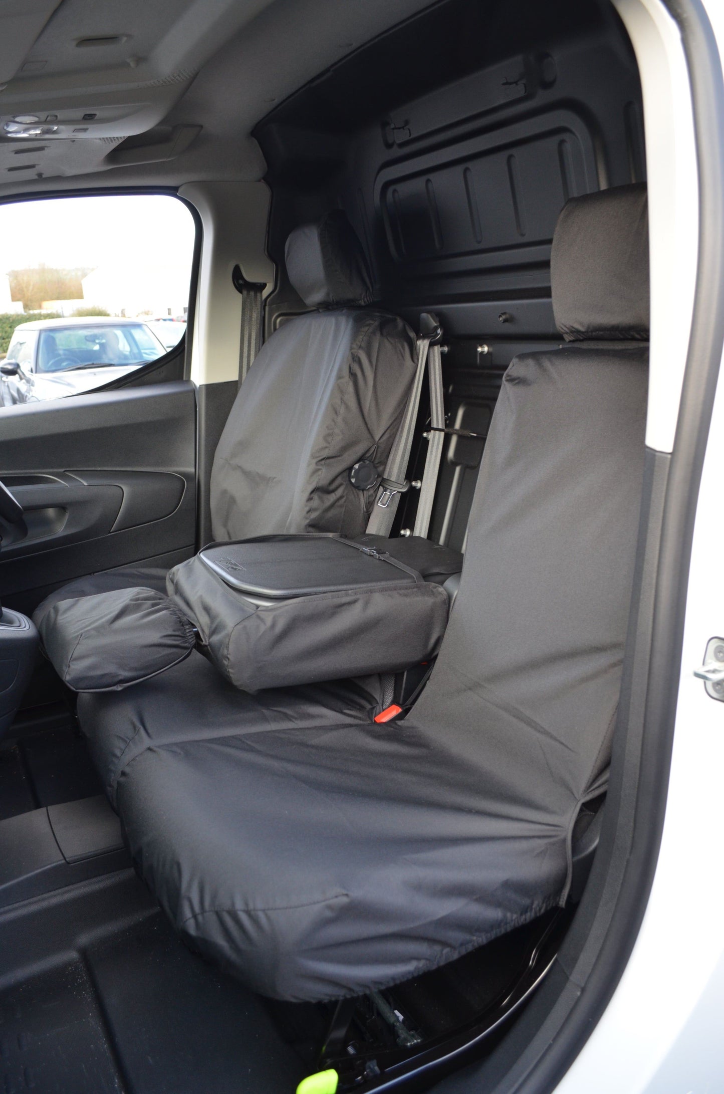 Turtle Covers Seats Tailored Seat Covers Fits Peugeot e-Partner 2021+ Front Seat Covers